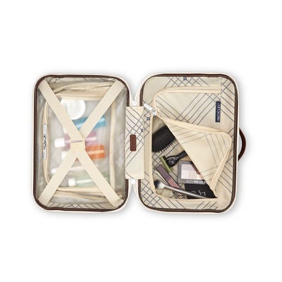 Virtuosa Train Case in the color Off White.